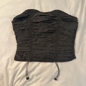Fashion Nova Ruched Corset top size Small